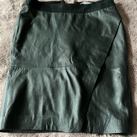 NWT Leather Skirt from Mango - Picture 1 of 7